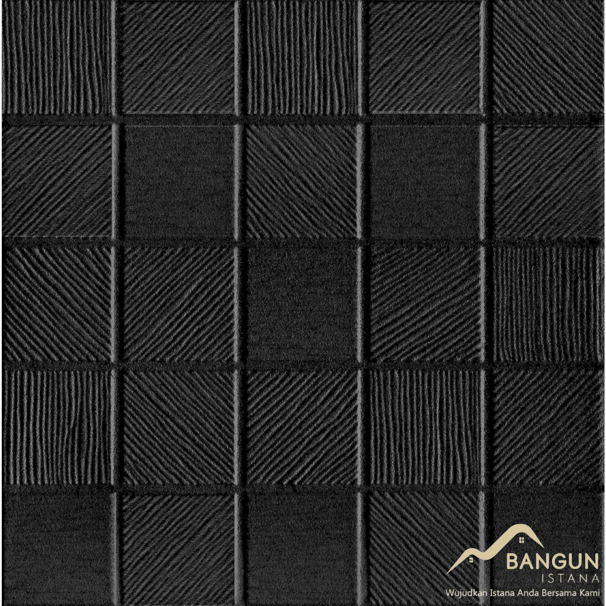 ASIA TILE 30X30 ALPHA BLACK